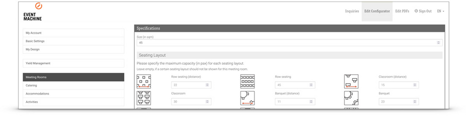 Setting up options and upgrades