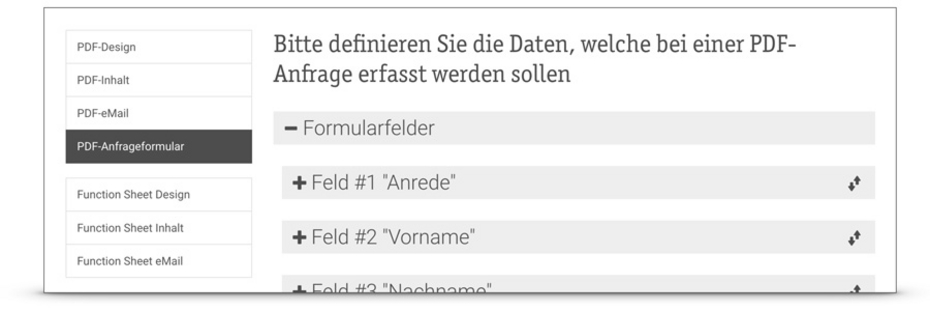 Optimierte Handhabung nicht aktivierter Felder