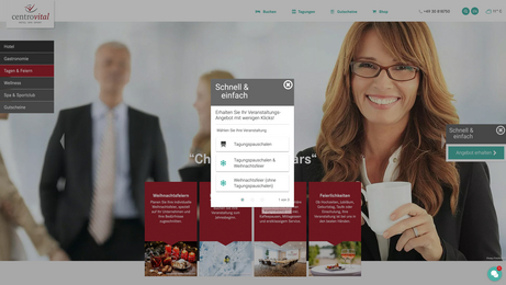 100% automatisierte Eventplanung: Centrovital Hotel Berlin