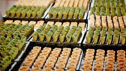 Smart calculation for catering and other services